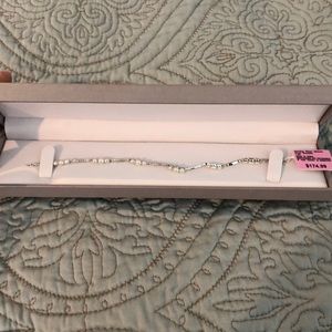NWT Sterling Silver 3&4mm Pearl Bracelet